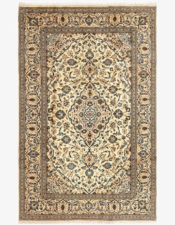 6' 5 x 10' Kashan Rug