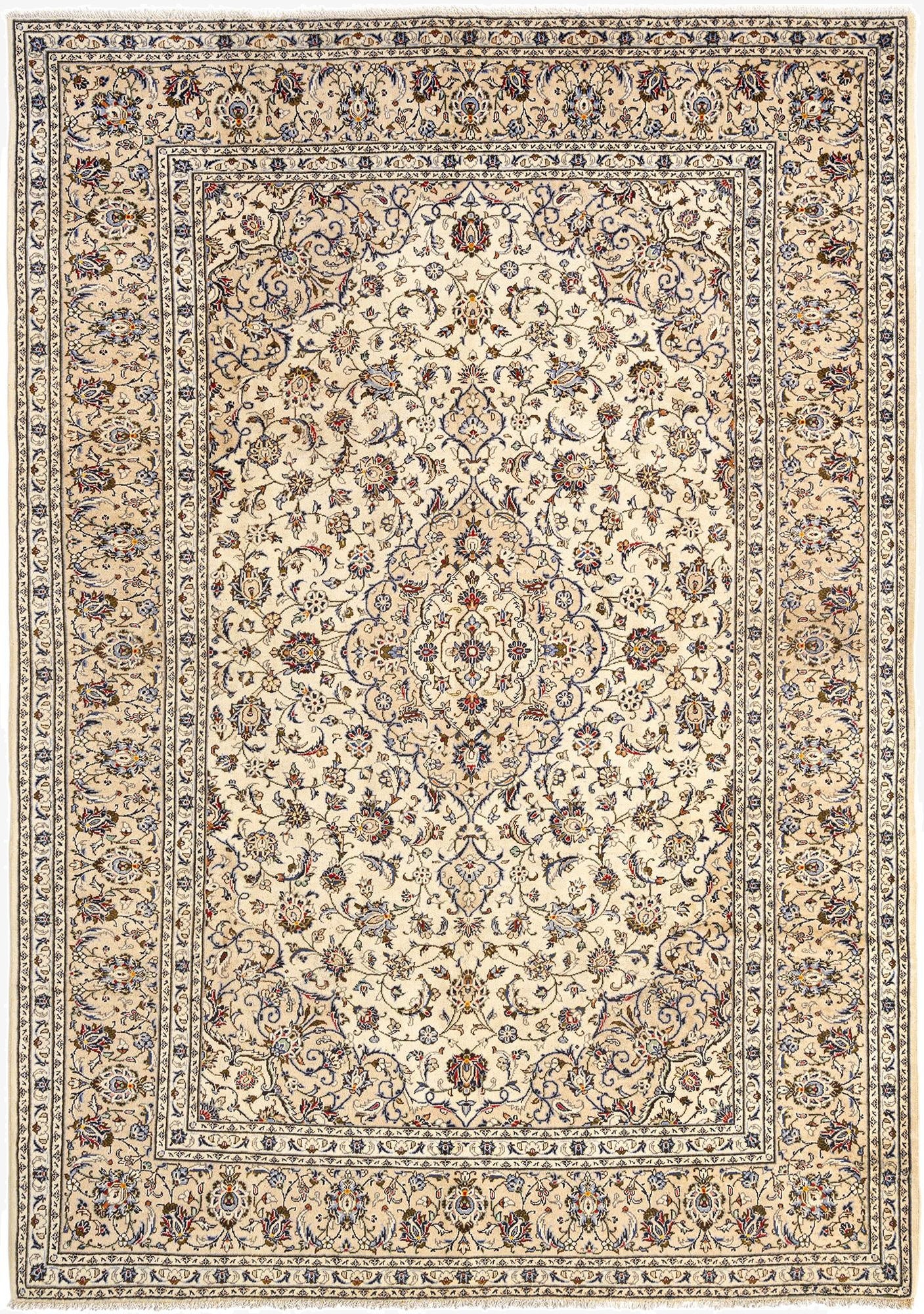 7' 10 x 11' 3 Kashan Wool Rug