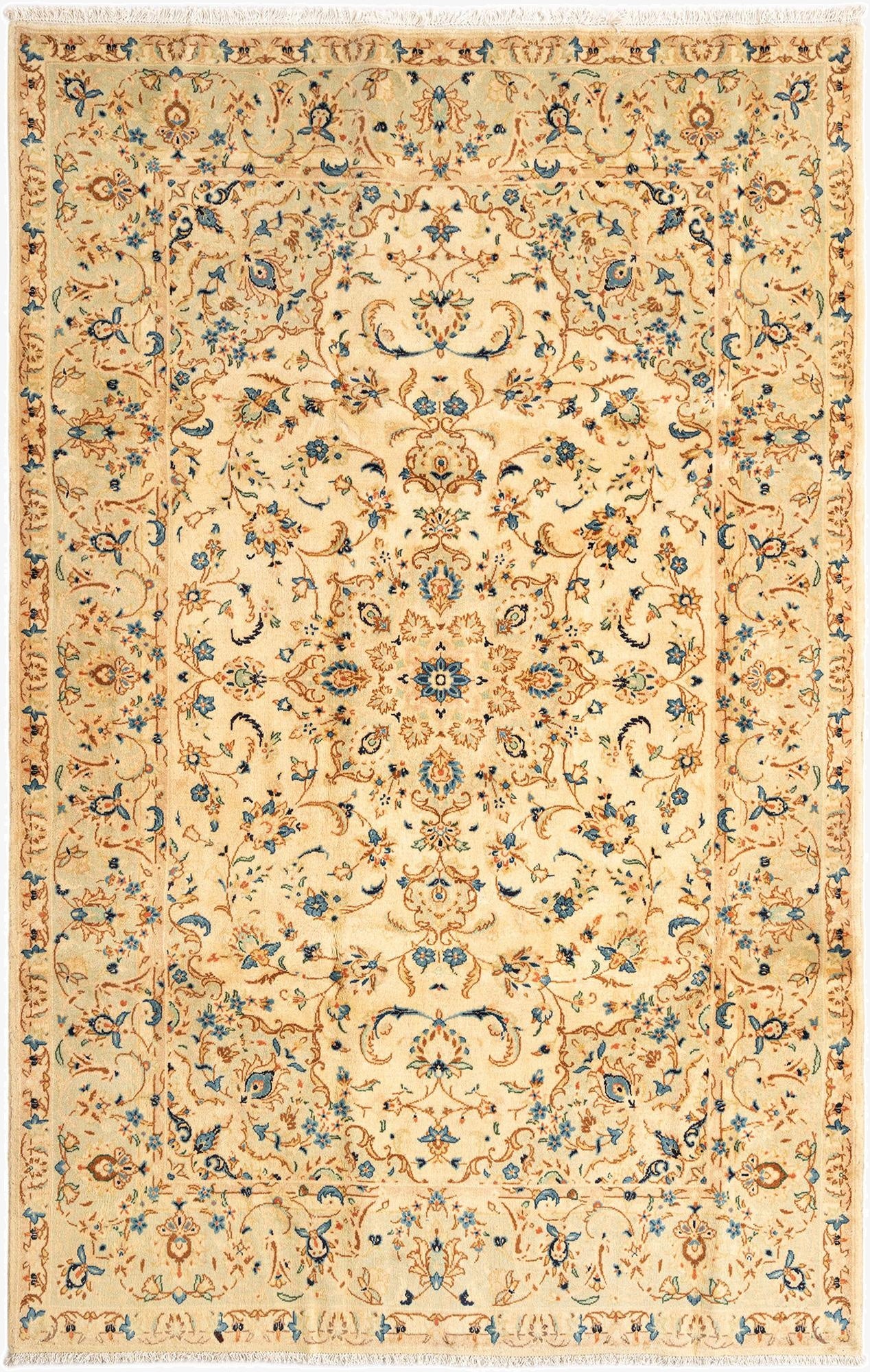 6' 4 x 9' 11 Kashan Rug