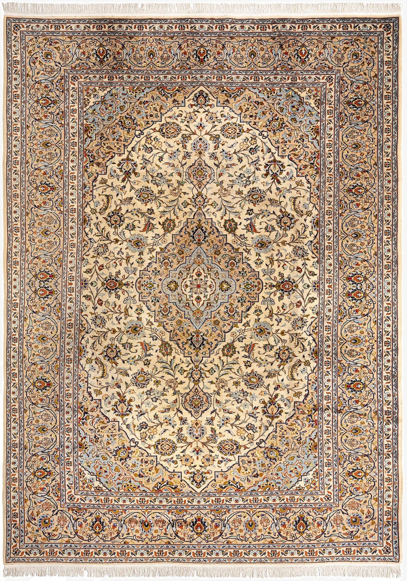8' 3 x 11' 3 Kashan Wool Rug