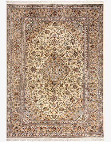8' 3 x 11' 3 Kashan Wool Rug