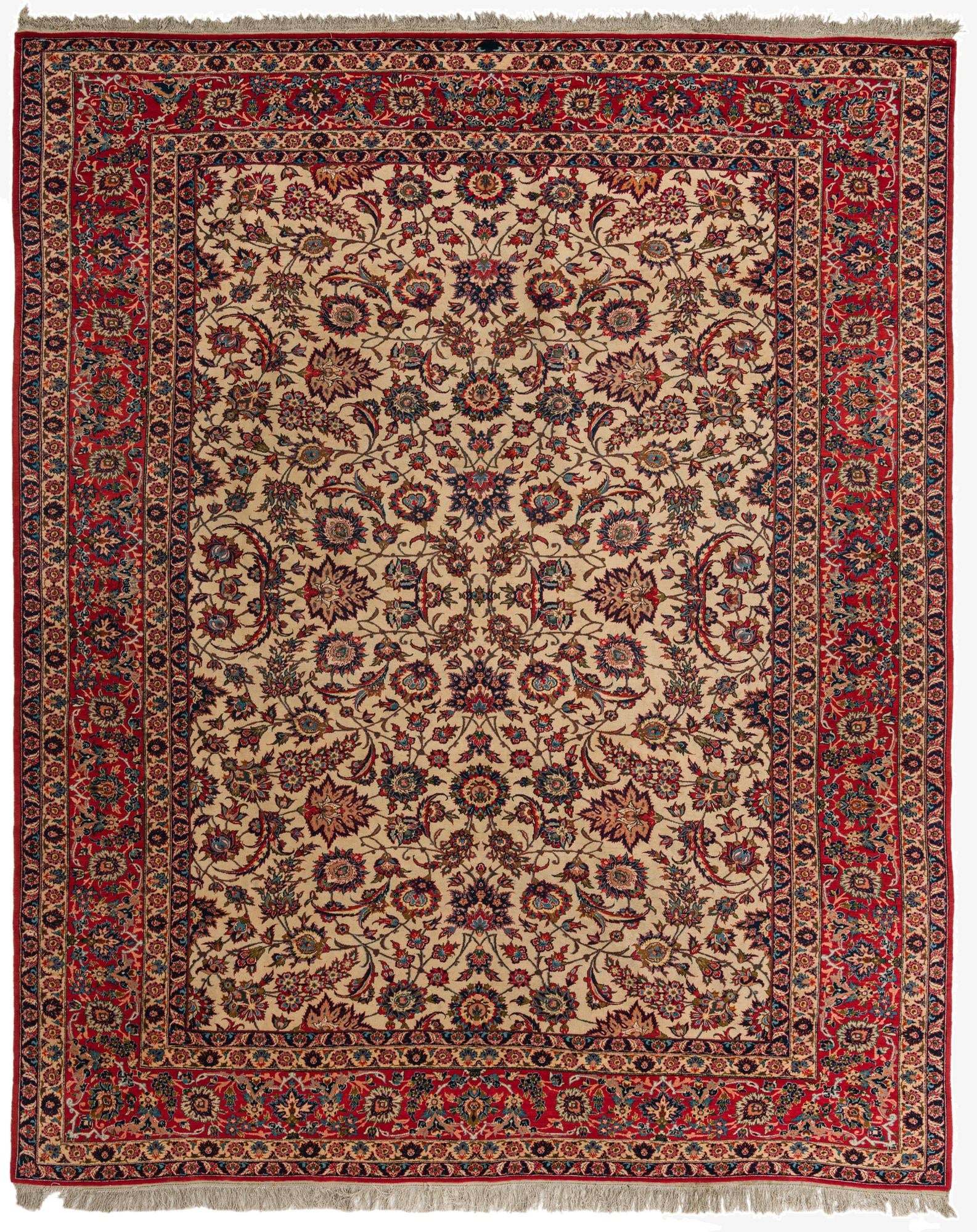 312cm x 390cm  Hand Knotted Kashan Persian Wool Rug
