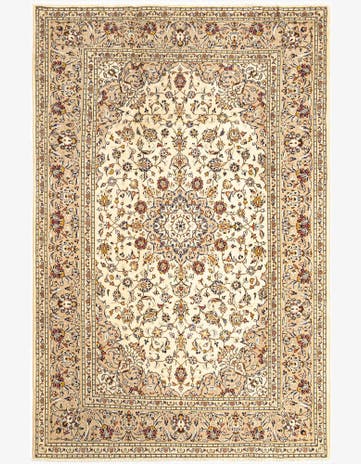 6' 7 x 10' 2 Kashan Rug