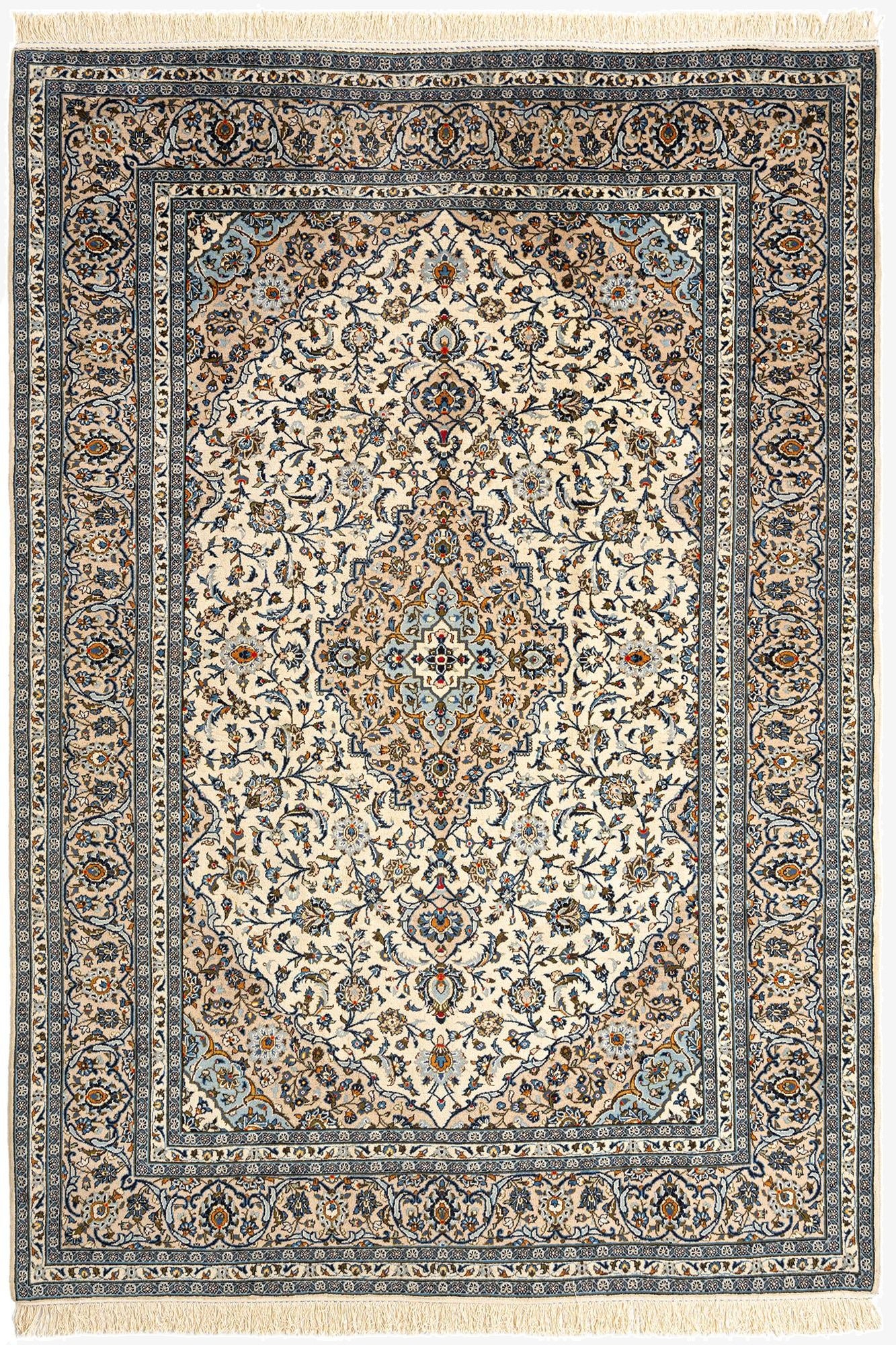 8' 1 x 11' 8 Kashan Wool Rug