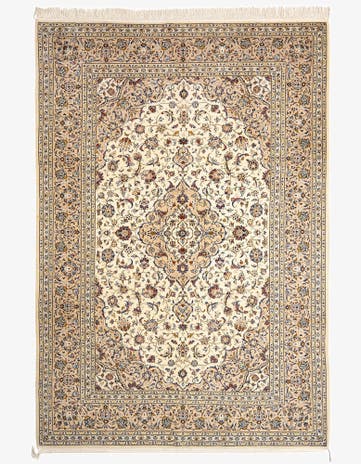 8' 2 x 12' Kashan Wool Rug