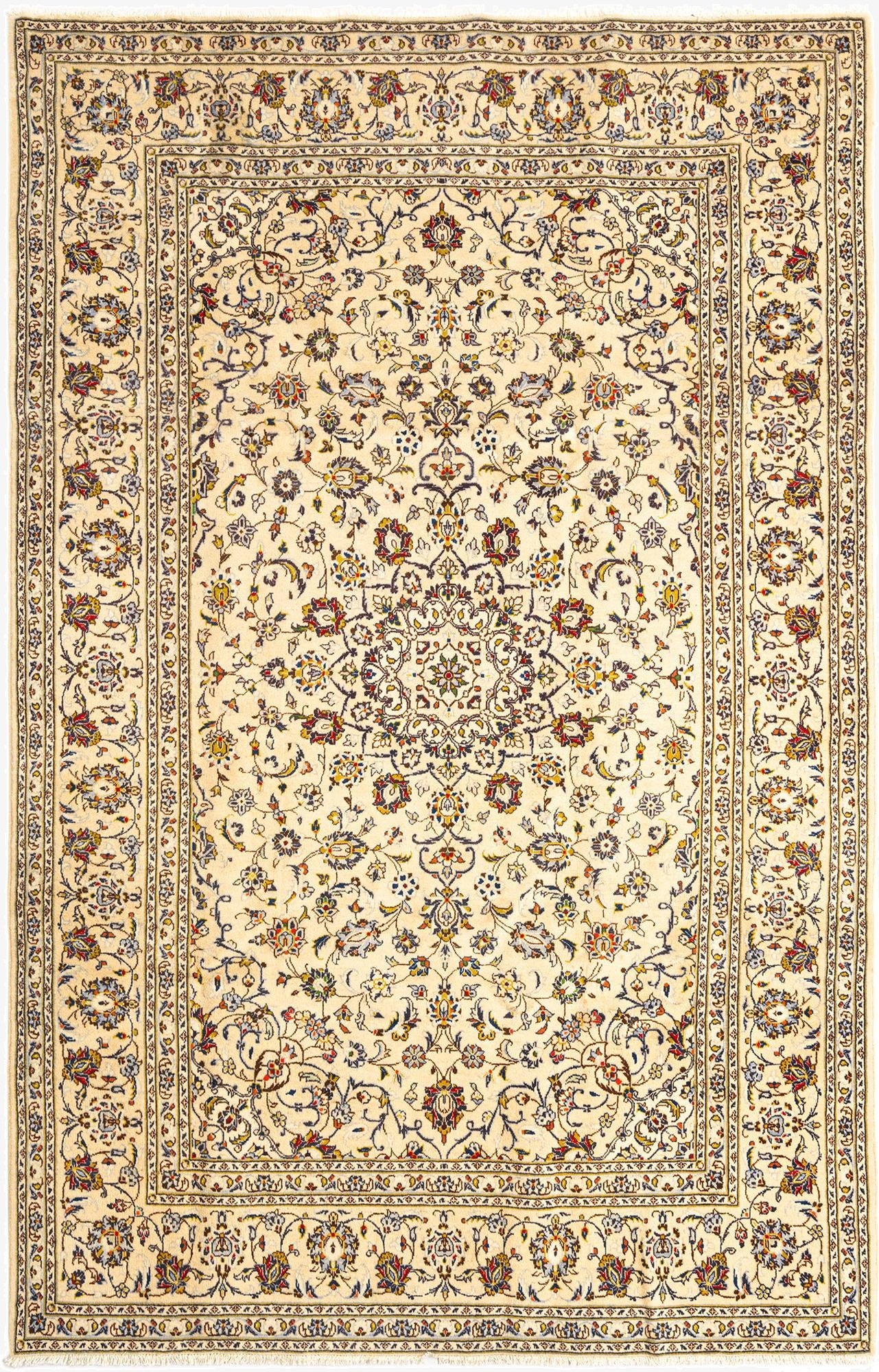 6' 8 x 10' 3 Kashan Rug