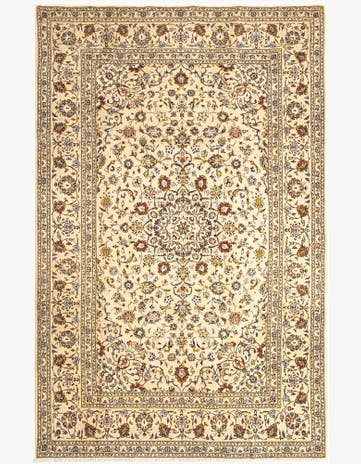 6' 8 x 10' 3 Kashan Rug
