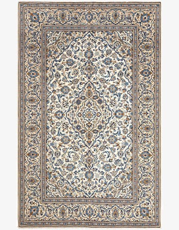 6' 9 x 10' 4 Kashan Wool Rug