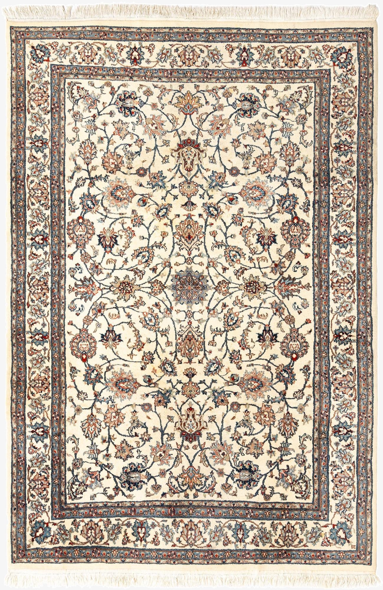 183cm x 267cm Kashan Wool Rug
