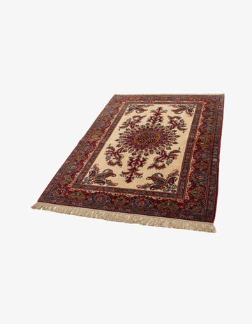 4' 11 x 6' 10 Kashan Rug