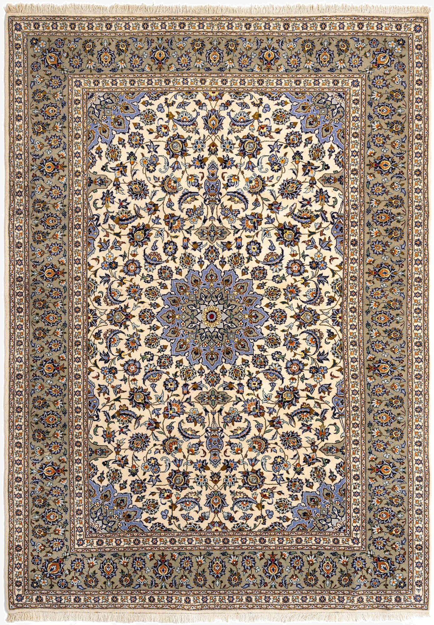 8' 2 x 11' 6 Kashan Wool Rug