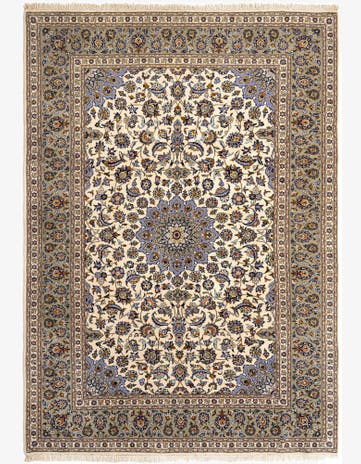 8' 2 x 11' 6 Kashan Wool Rug