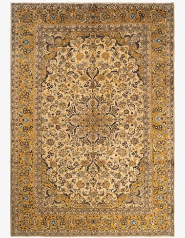8' 10 x 12' 7 Kashan Wool Rug