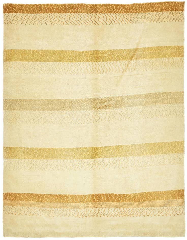 Detail image of 5' 6 x 6' 7 Hand Knotted Kashkuli Gabbeh Persian Wool Rug