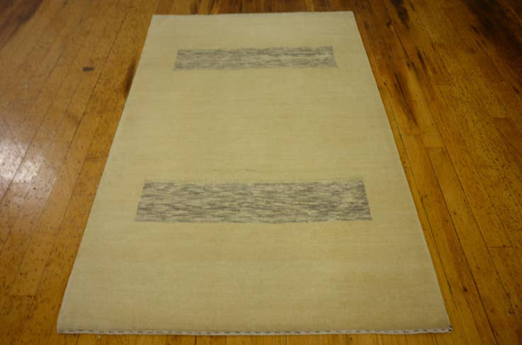 Detail image of 3' 11 x 6' 2 Hand Knotted Kashkuli Gabbeh Oriental Wool Rug