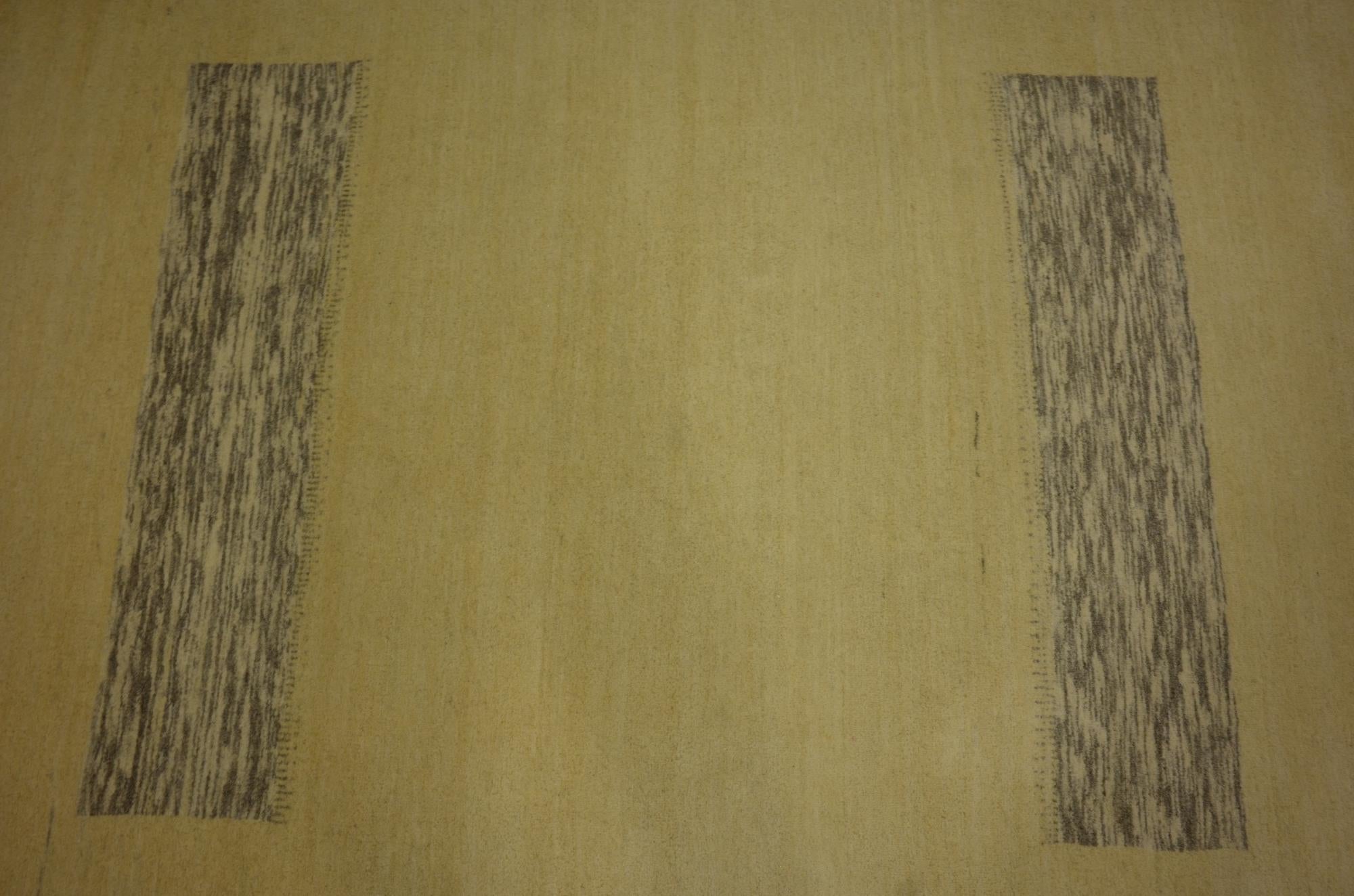 3' 11 x 6' 2 Hand Knotted Kashkuli Gabbeh Oriental Wool Rug