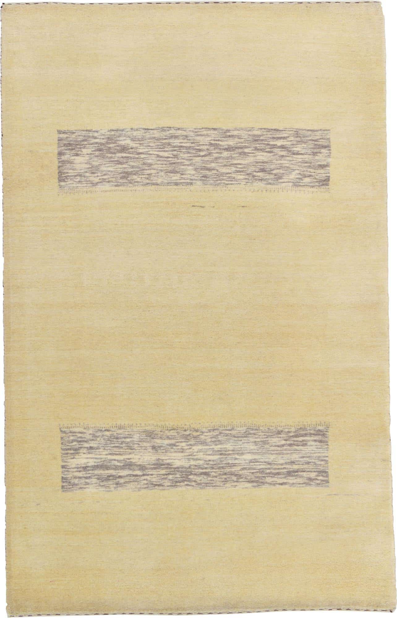 3' 11 x 6' 2 Hand Knotted Kashkuli Gabbeh Oriental Wool Rug