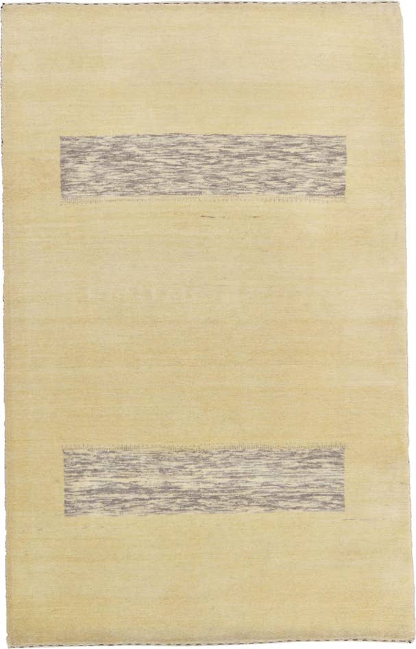 Detail image of 3' 11 x 6' 2 Hand Knotted Kashkuli Gabbeh Oriental Wool Rug