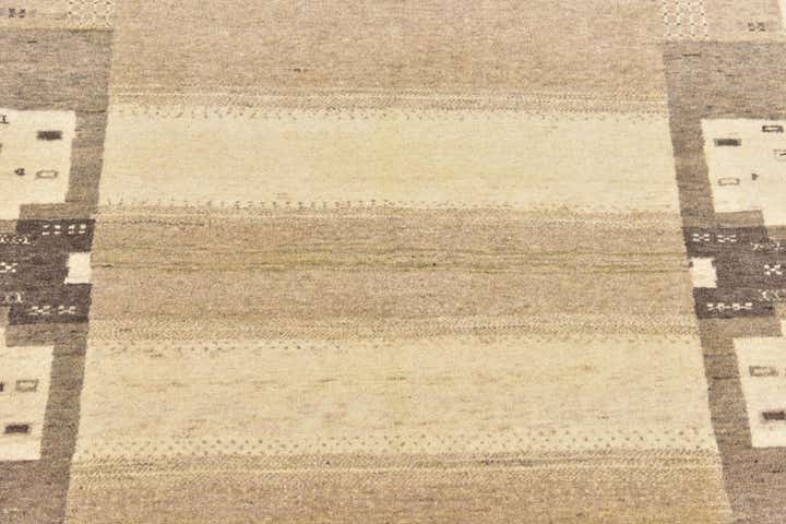 3' 10 x 6' Hand Knotted Kashkuli Gabbeh Wool Rug