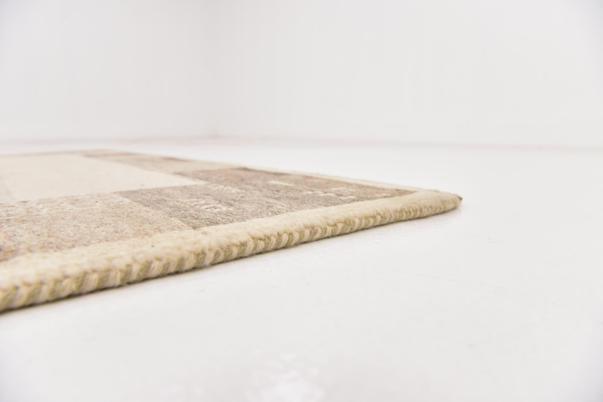 3' 10 x 6' Hand Knotted Kashkuli Gabbeh Wool Rug