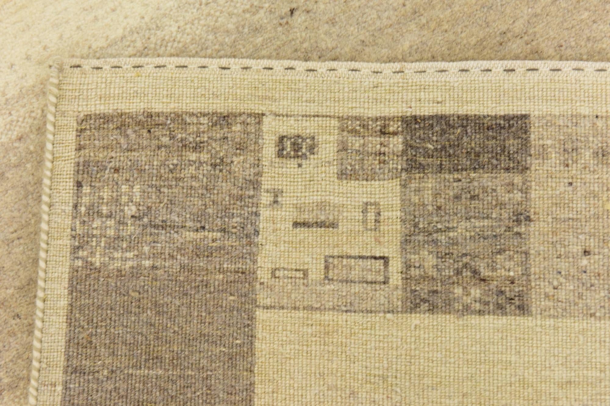 4' x 6' Hand Knotted Kashkuli Gabbeh Wool Rug