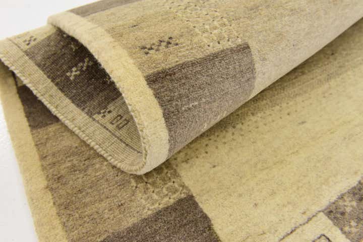 4' x 6' Hand Knotted Kashkuli Gabbeh Wool Rug