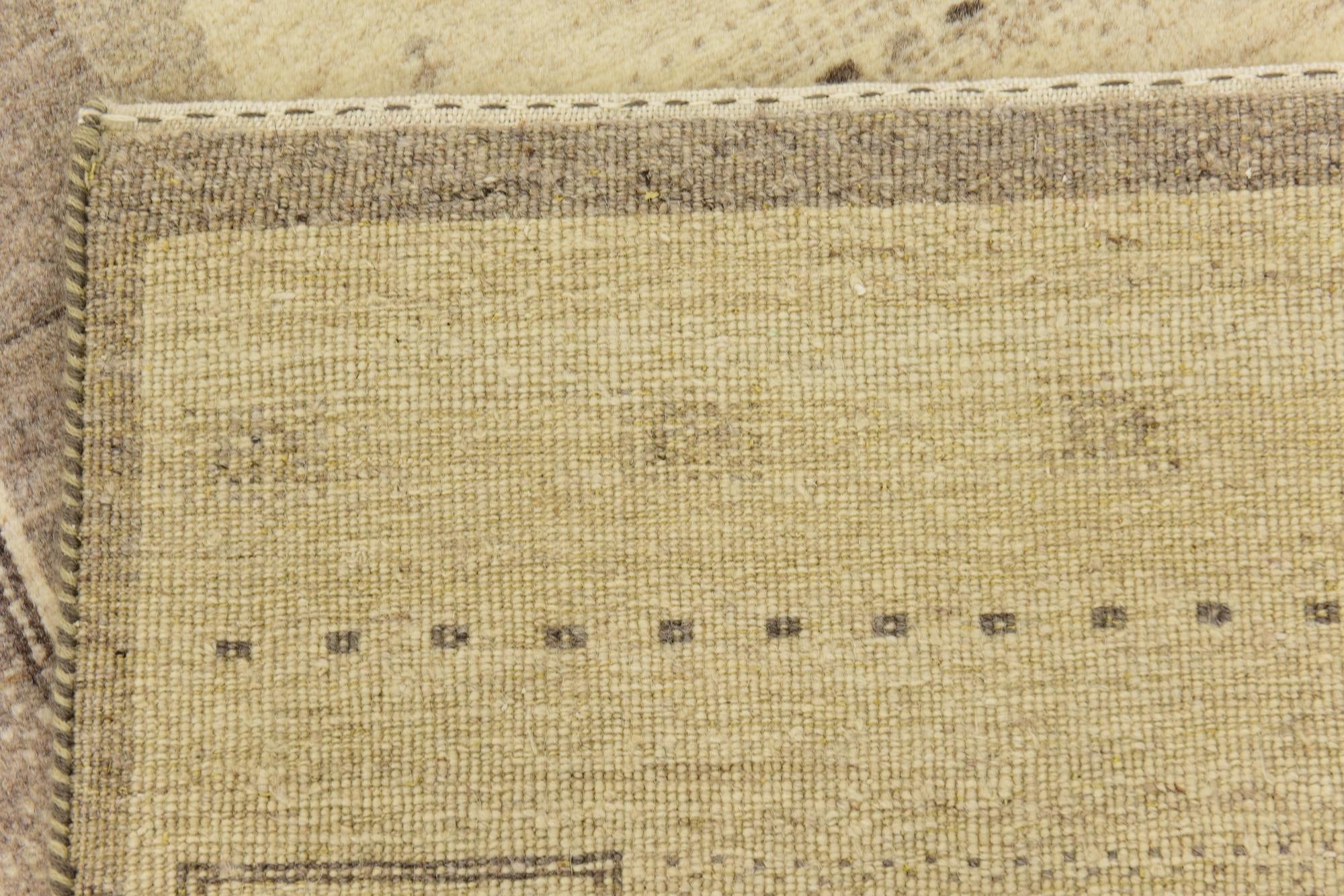 3' 10 x 5' 8 Hand Knotted Kashkuli Gabbeh Wool Rug