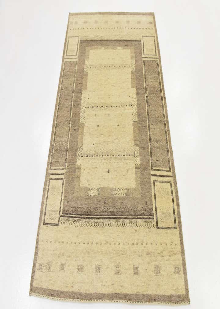3' 10 x 5' 8 Hand Knotted Kashkuli Gabbeh Wool Rug