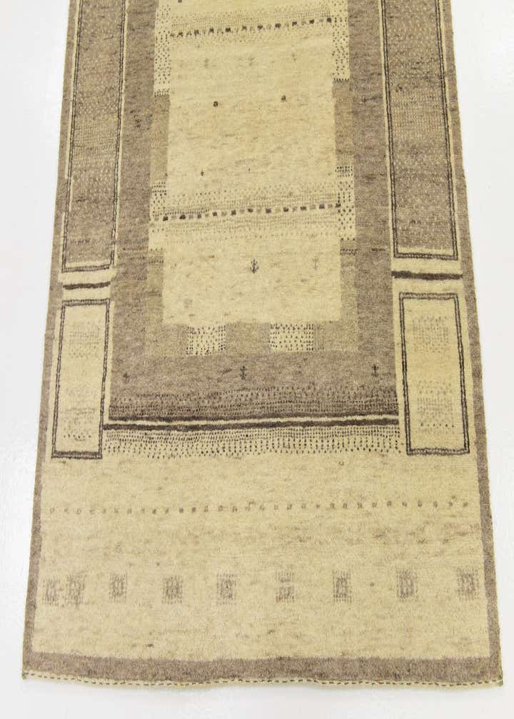 3' 10 x 5' 8 Hand Knotted Kashkuli Gabbeh Wool Rug