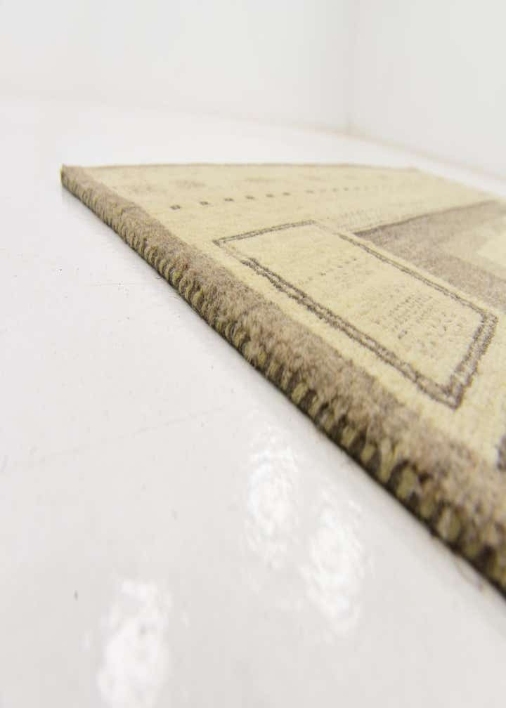 3' 10 x 5' 8 Hand Knotted Kashkuli Gabbeh Wool Rug