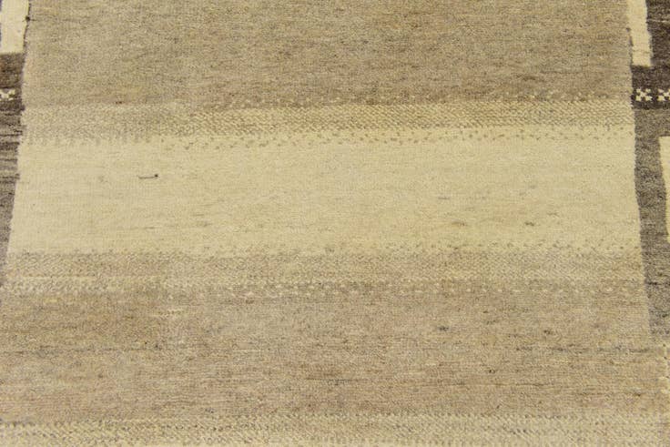 Detail image of 4' x 6' Hand Knotted Kashkuli Gabbeh Wool Rug