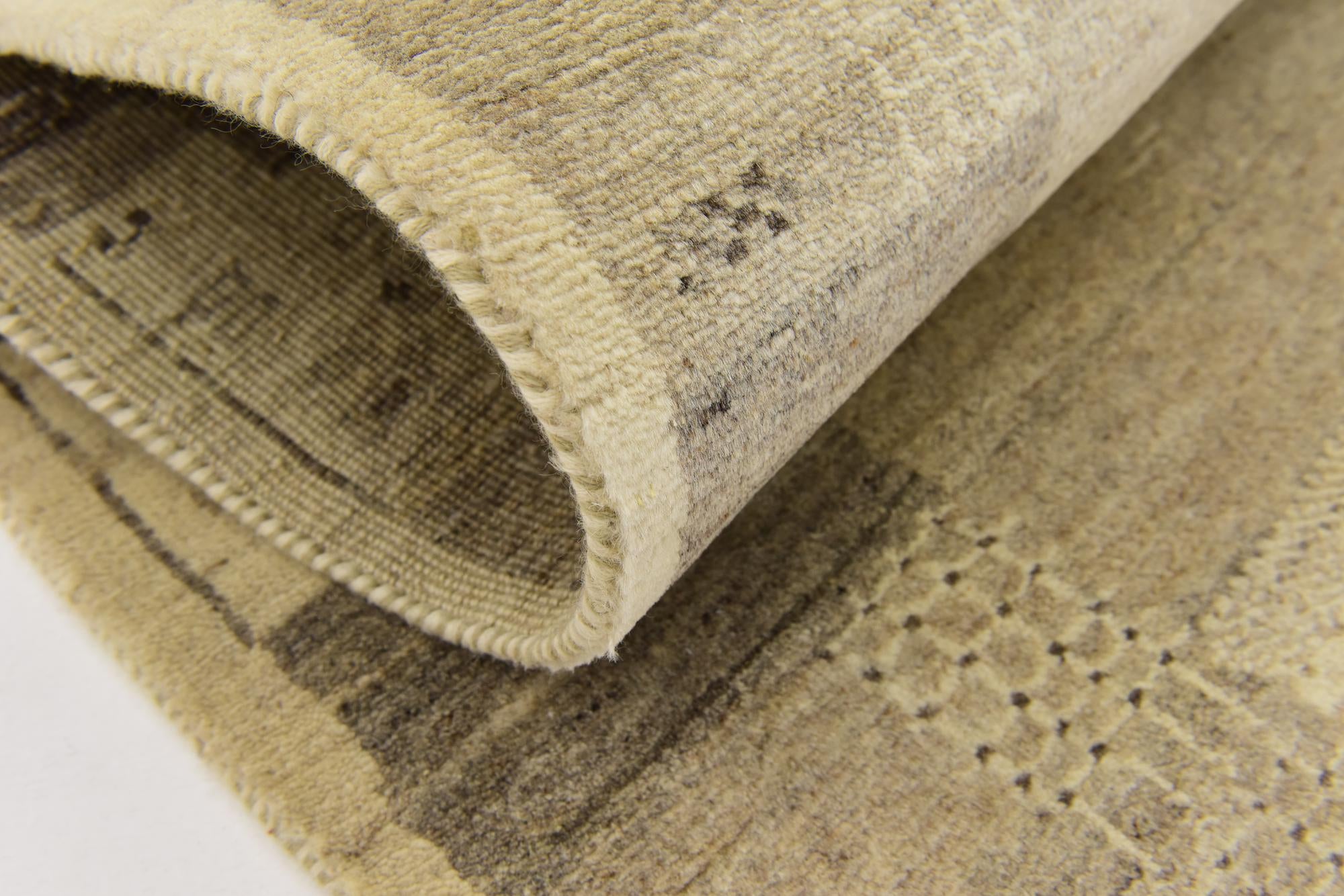 4' x 6' Hand Knotted Kashkuli Gabbeh Wool Rug