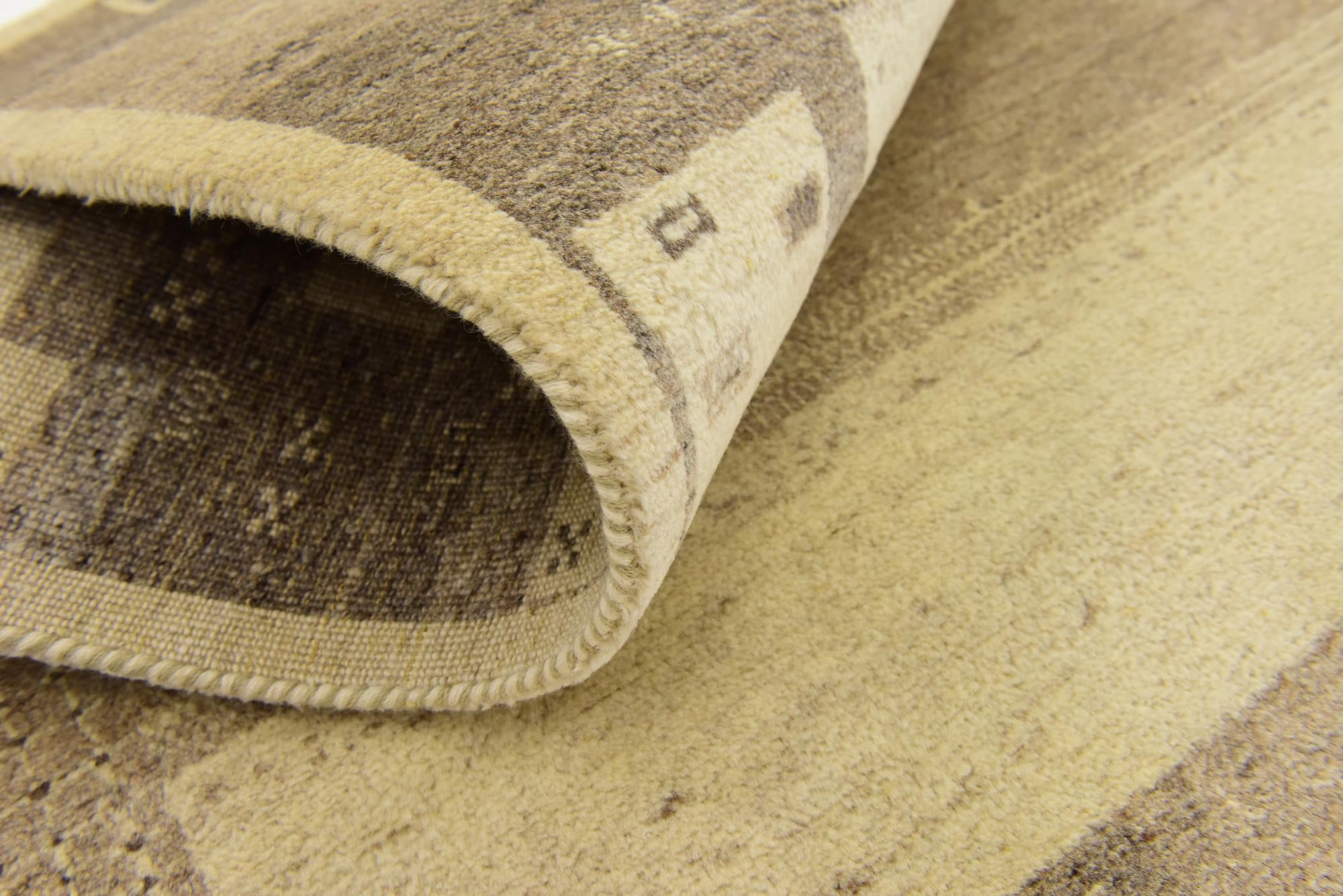 4' x 6' Hand Knotted Kashkuli Gabbeh Wool Rug