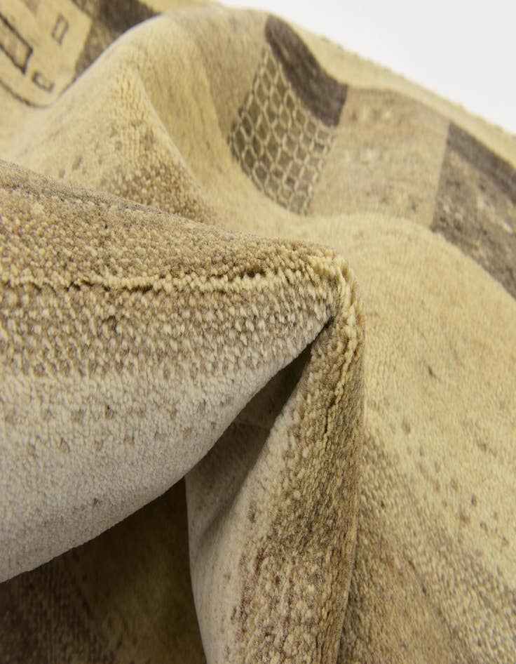 Detail image of 4' x 6' 2  Hand Knotted Kashkuli Gabbeh Wool Rug