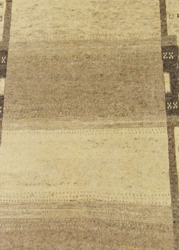 4' x 6' 2 Hand Knotted Kashkuli Gabbeh Wool Rug