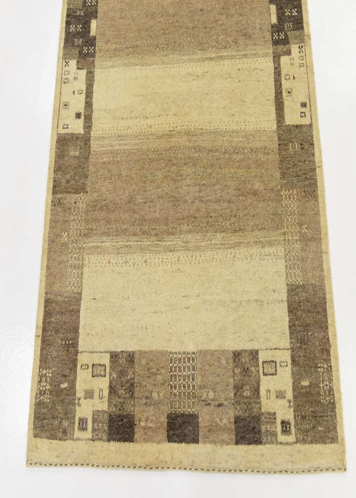 4' x 6' 2 Hand Knotted Kashkuli Gabbeh Wool Rug