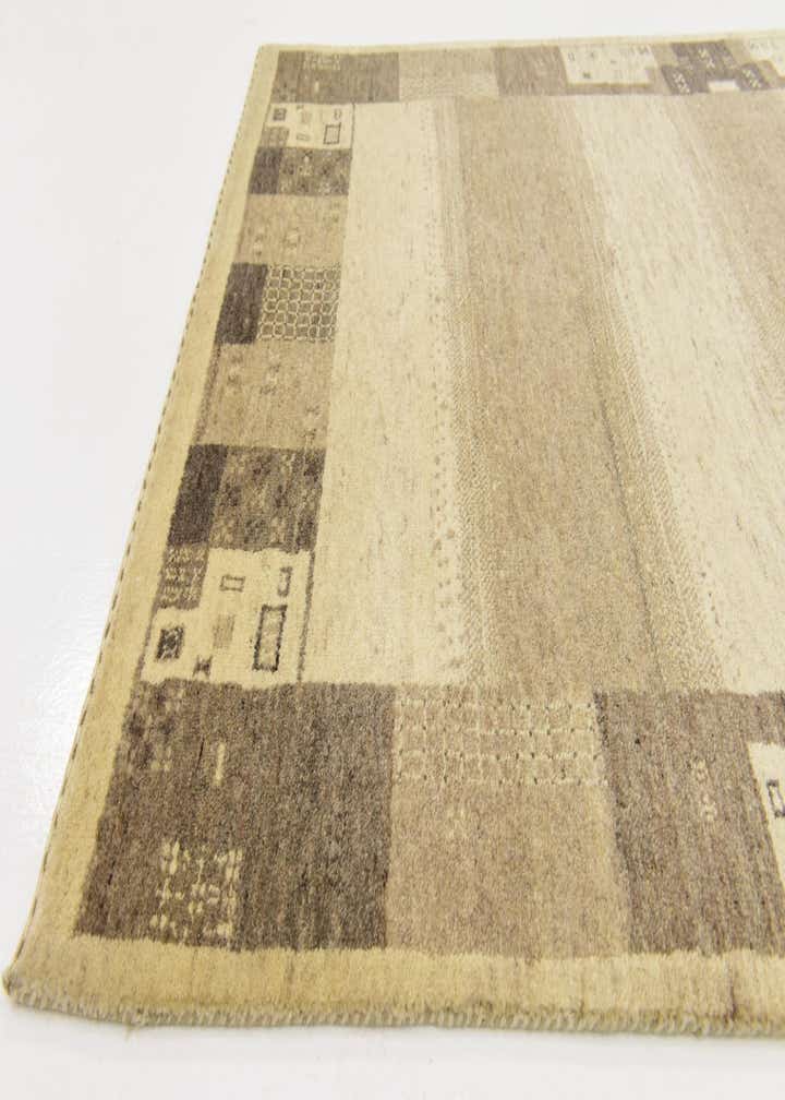 4' x 6' 2 Hand Knotted Kashkuli Gabbeh Wool Rug