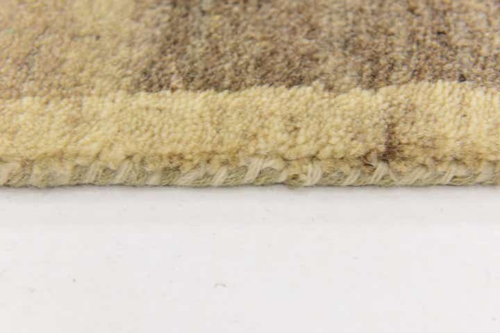 4' x 6' 2 Hand Knotted Kashkuli Gabbeh Wool Rug