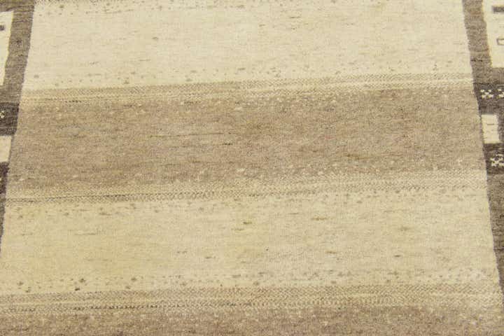 4' x 5' 9 Hand Knotted Kashkuli Gabbeh Wool Rug