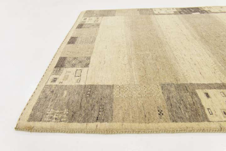 4' x 6' 2 Hand Knotted Kashkuli Gabbeh Wool Rug