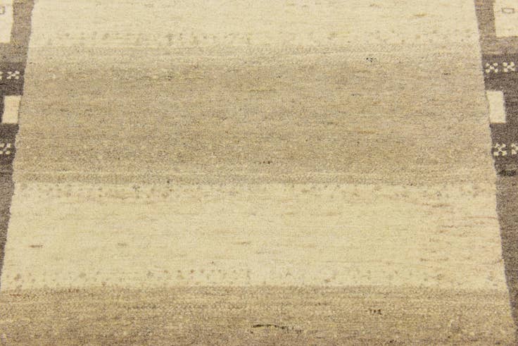 Detail image of 3' 10 x 6' Hand Knotted Kashkuli Gabbeh Wool Rug