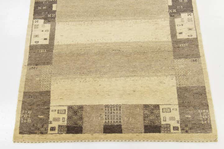 3' 10 x 6' Hand Knotted Kashkuli Gabbeh Wool Rug