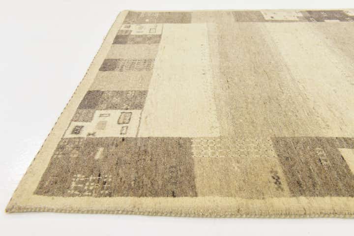 3' 10 x 6' Hand Knotted Kashkuli Gabbeh Wool Rug