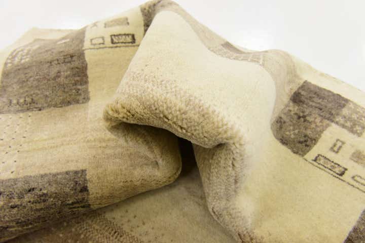 3' 10 x 6' Hand Knotted Kashkuli Gabbeh Wool Rug