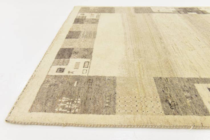 Detail image of 3' 10 x 6' Hand Knotted Kashkuli Gabbeh Wool Rug