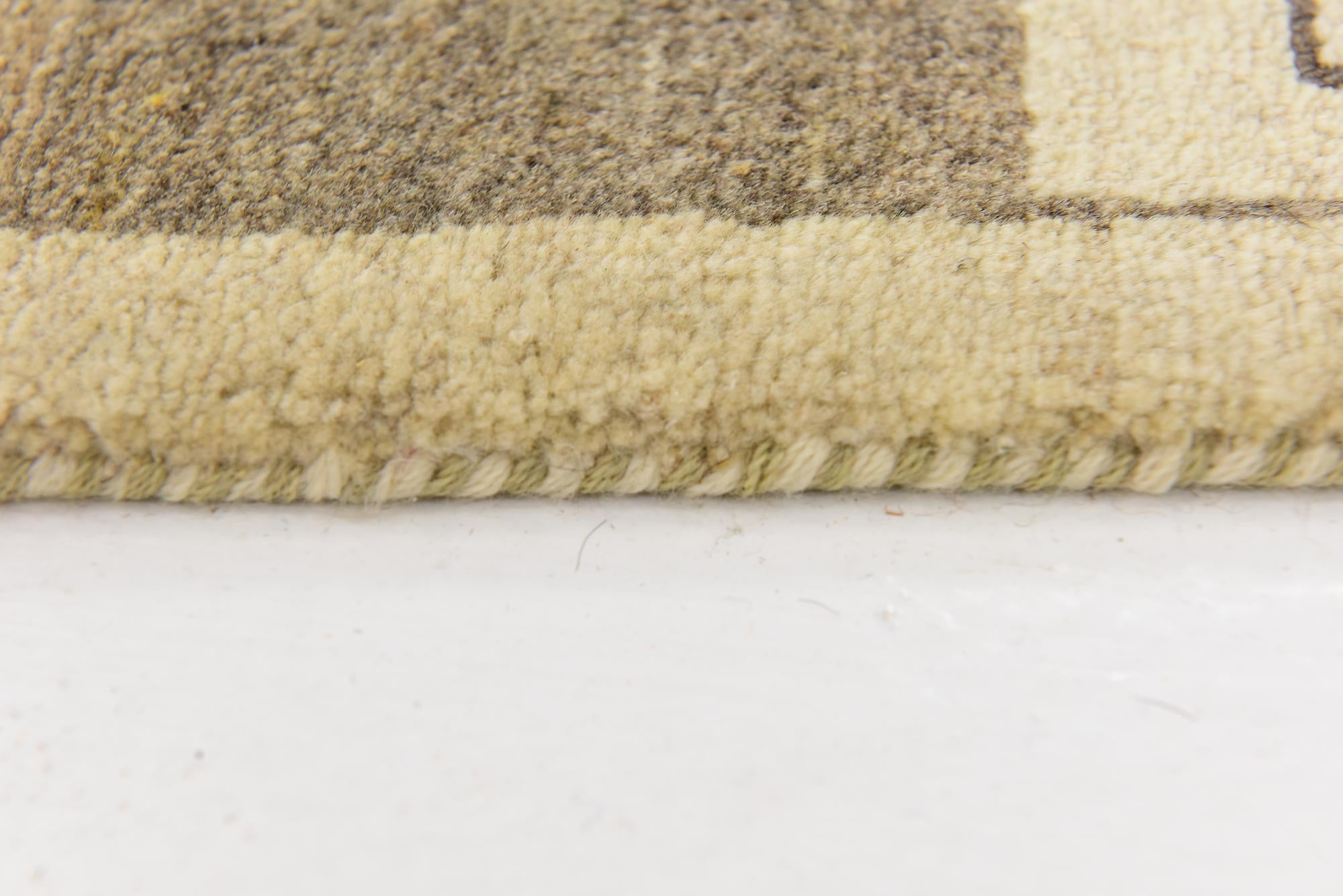 4' x 6' 2 Hand Knotted Kashkuli Gabbeh Wool Rug