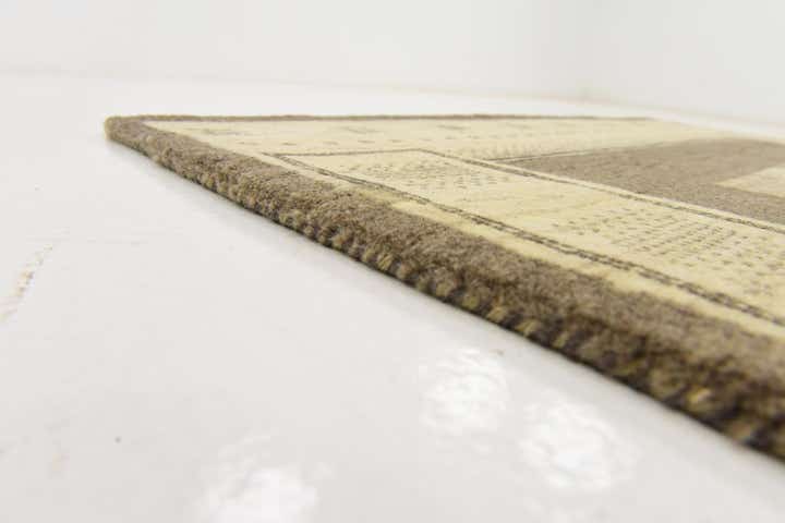 4' x 6' 2 Hand Knotted Kashkuli Gabbeh Wool Rug