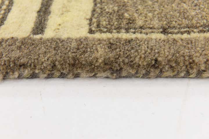 4' x 6' 2 Hand Knotted Kashkuli Gabbeh Wool Rug