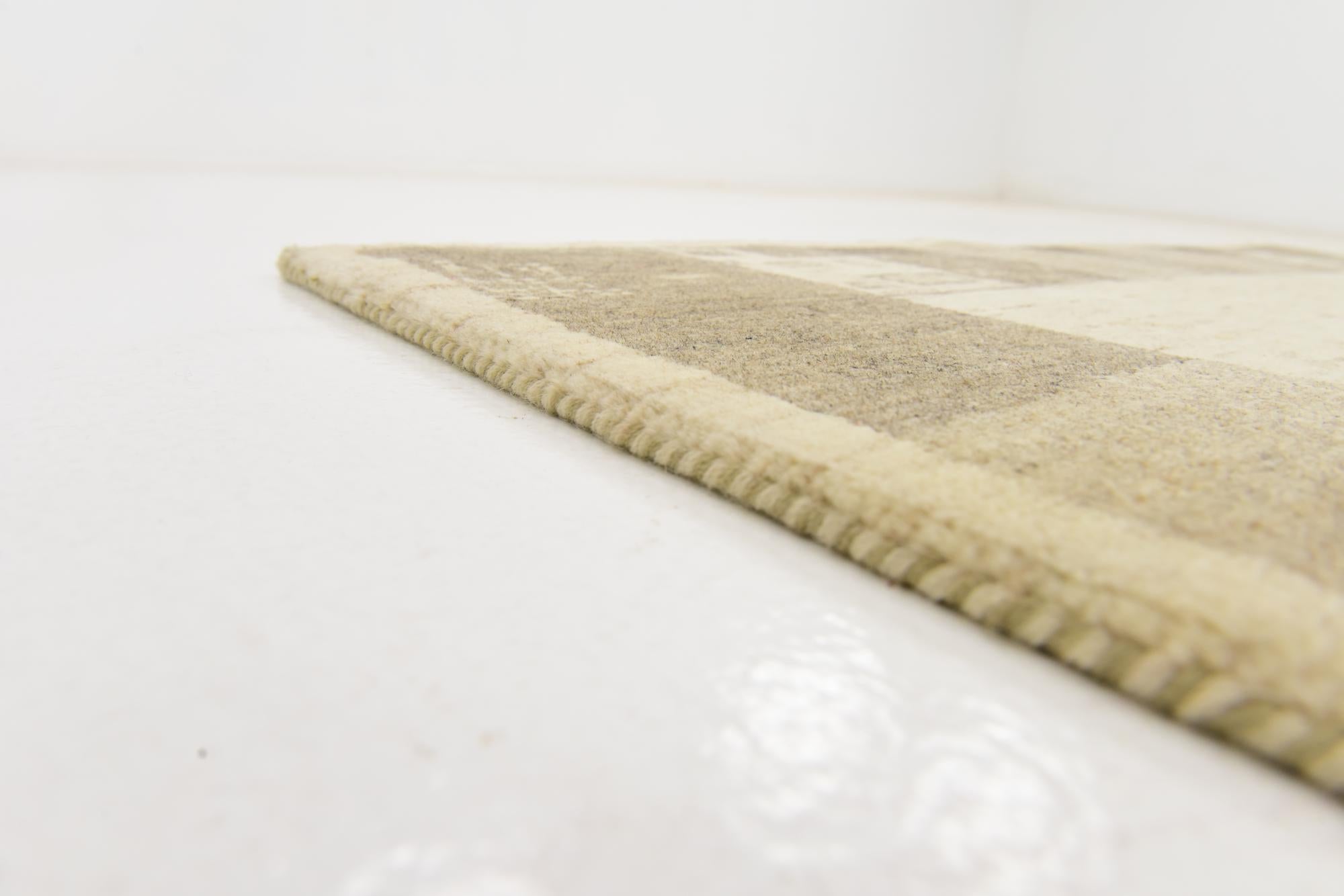 3' 10 x 6' Hand Knotted Kashkuli Gabbeh Wool Rug