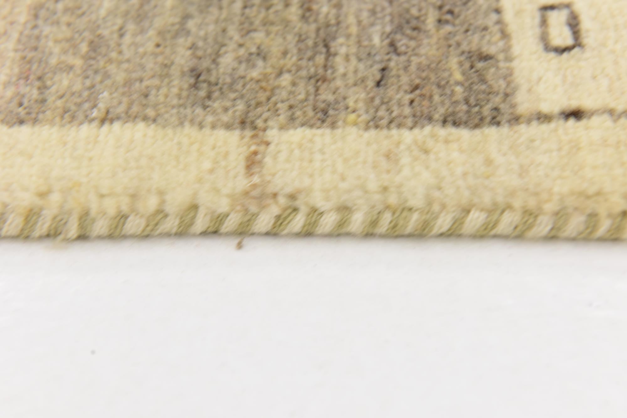 3' 10 x 6' Hand Knotted Kashkuli Gabbeh Wool Rug